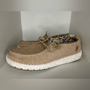 Tan Hey Dude Wendy - Canvas - Size 8